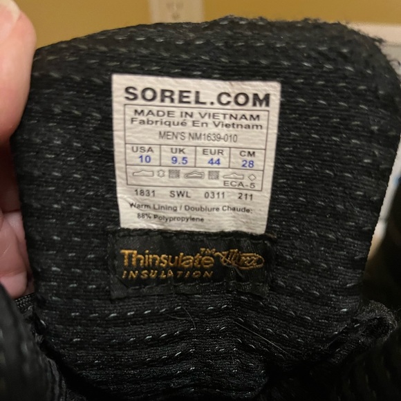Men’s Sorel boots size 10 - Picture 2 of 7
